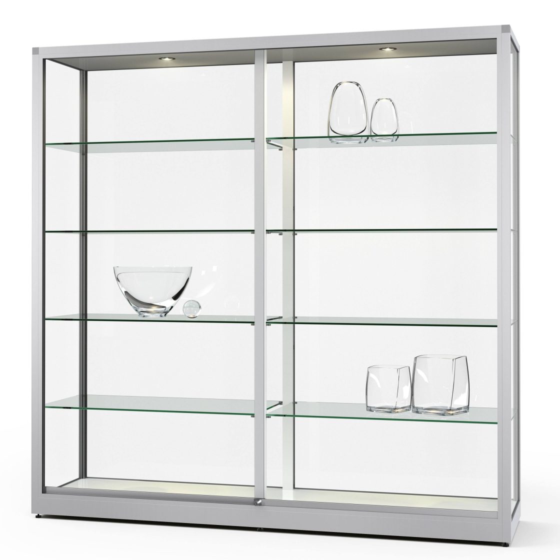 Die Vitra Schrankvitrine ist ideal für Ausstellung, Museum, Verkaufsraum oder Sammlung.