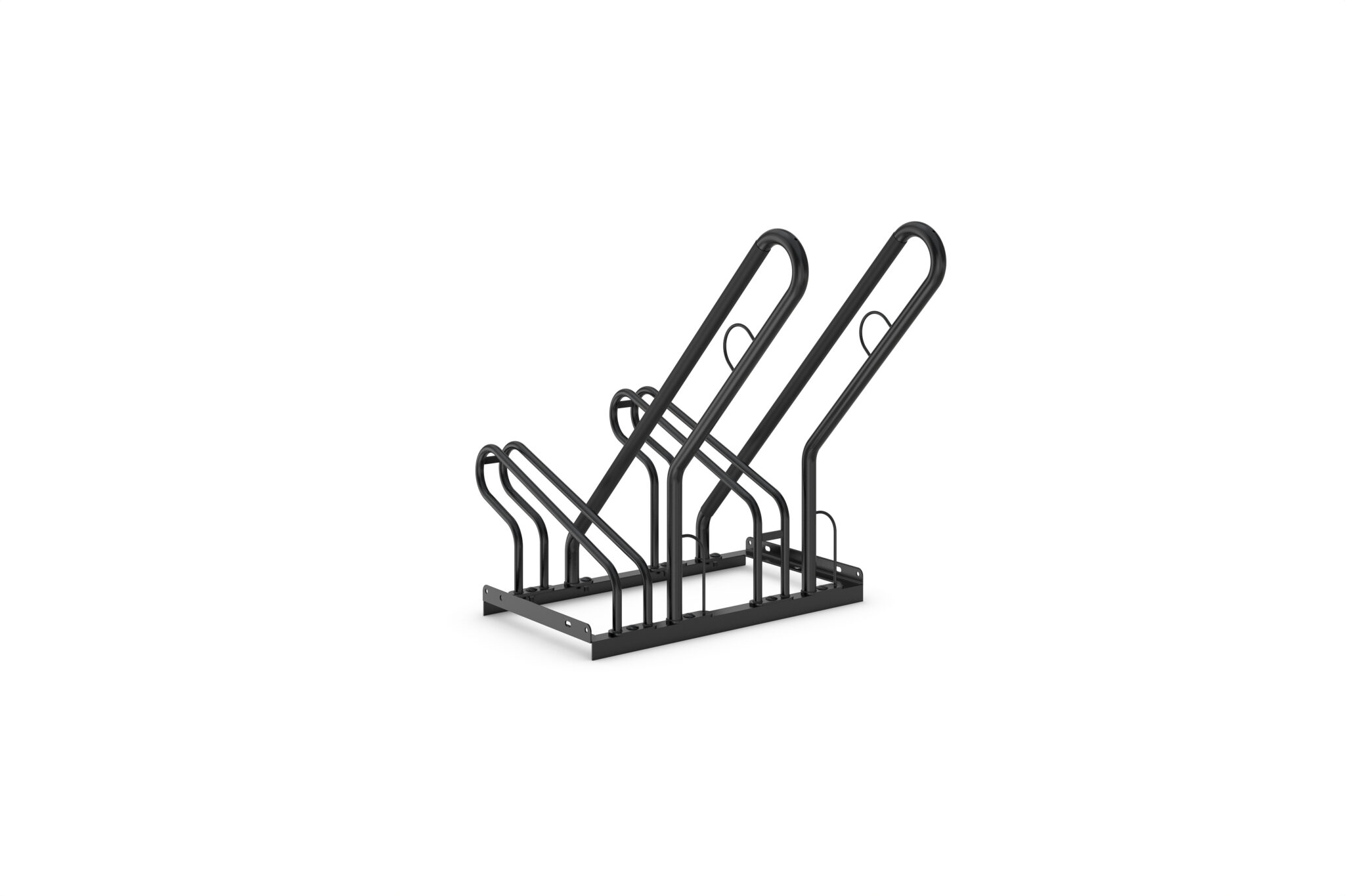 System-S Double Support Pour Selle De Vélo - Porte-Bidons Double Noir